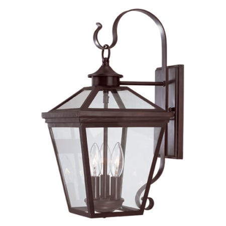 Savoy House Ellijay 3 Light 19" Tall Outdoor Wall Sconce English Bronze