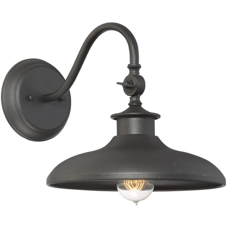 Savoy House Raliegh 1 Light Outdoor Wall Sconce Black