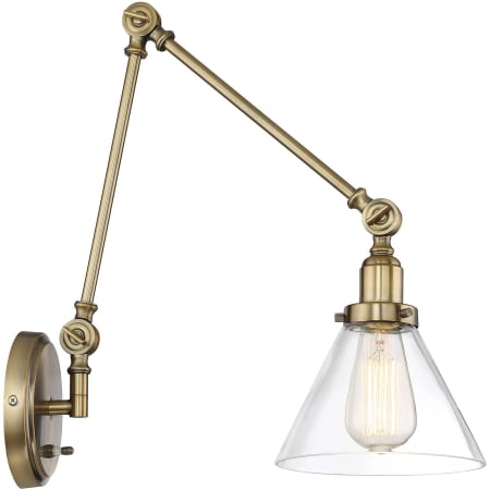 Savoy House Drake 18" Tall Wall Sconce Warm Brass