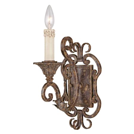 Savoy House Adams 11" Tall Wall Sconce Athenian Bronze / Gold