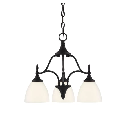 Savoy House Herndon 3 Light Chandelier English Bronze