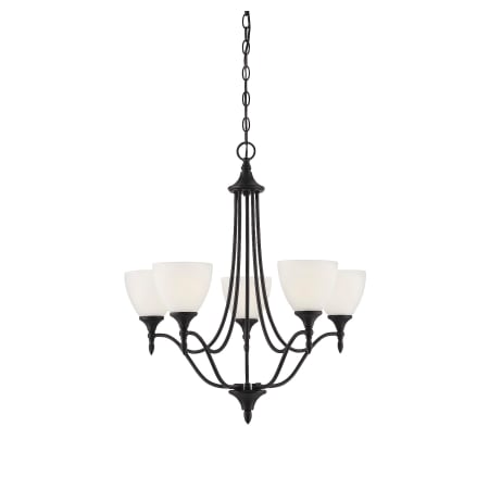 Savoy House Herndon 5 Light Chandelier English Bronze