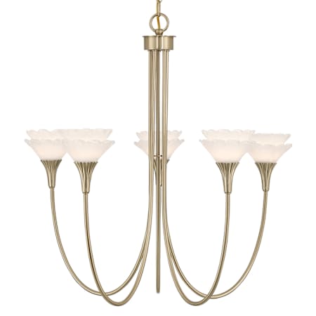 Savoy House Florena 5 Light 26" Wide Chandelier Noble Brass