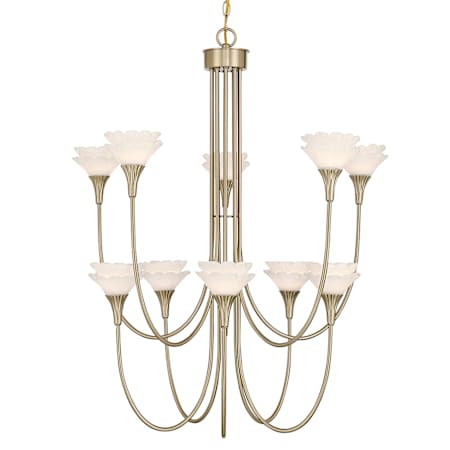 Savoy House Florena 10 Light 30" Wide Chandelier Noble Brass