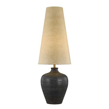 Savoy House Rory 41" Tall Vase Table Lamp Beige / Black