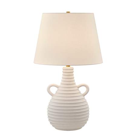 Savoy House Adrian 32" Tall LED Vase Table Lamp by Coco & Dash White