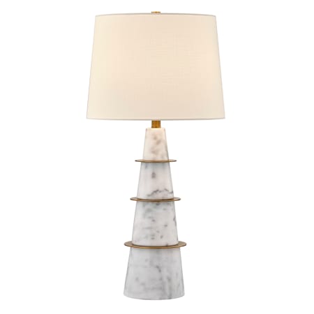 Savoy House Duffield 30" Tall LED Buffet Table Lamp by Coco & Dash White