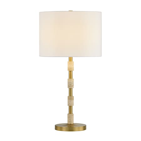 Savoy House Bartow 30" Tall Buffet Table Lamp Warm Brass / White