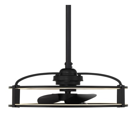 Savoy House Vesta 14" 3 Blade Indoor LED Ceiling Fan Matte Black