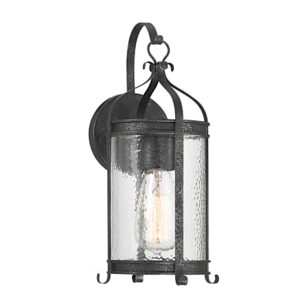 Savoy House Preston 14" Tall Outdoor Wall Sconce Iron Oxide