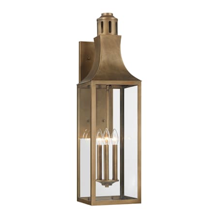 Savoy House Lancaster 3 Light 32" Tall Outdoor Wall Sconce Atlas Bronze
