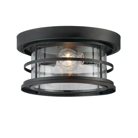 Savoy House Barrett 2 Light Outdoor Flush Mount Ceiling Fixture English Bronze