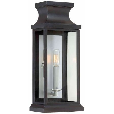 Savoy House Brooke 1 Light 17" Tall Outdoor Wall Sconce Black
