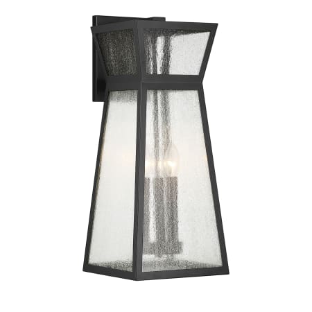 Savoy House Millford 3 Light 22" Tall Wall Sconce Matte Black