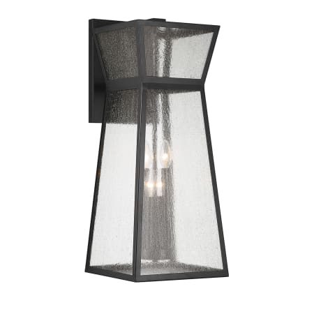 Savoy House Millford 4 Light 27" Tall Wall Sconce Matte Black
