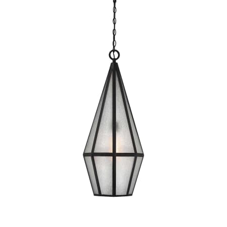 Savoy House Peninsula 12" Wide Outdoor Pendant Matte Black