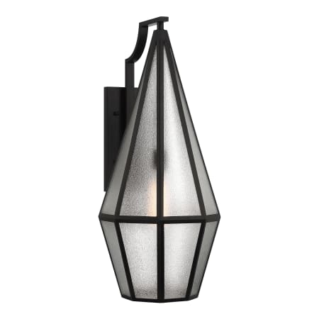 Savoy House Peninsula 30" Tall Outdoor Wall Sconce Matte Black
