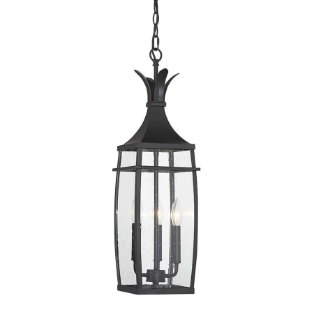 Savoy House Montpelier 3 Light 8" Wide Mini Pendant Matte Black