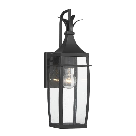 Savoy House Montpelier 19" Tall Wall Sconce Matte Black