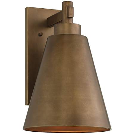 Savoy House Ryder 15" Tall Outdoor Wall Sconce Atlas Bronze