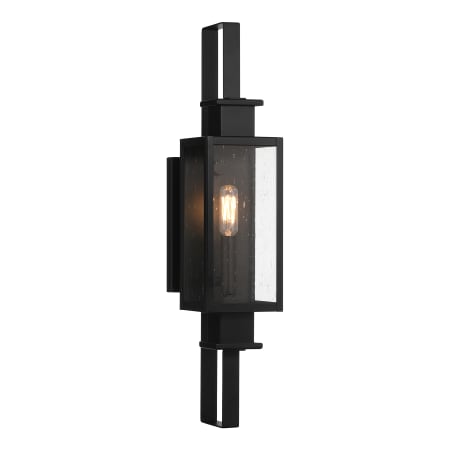 Savoy House Ascott 22" Tall Outdoor Wall Sconce Matte Black