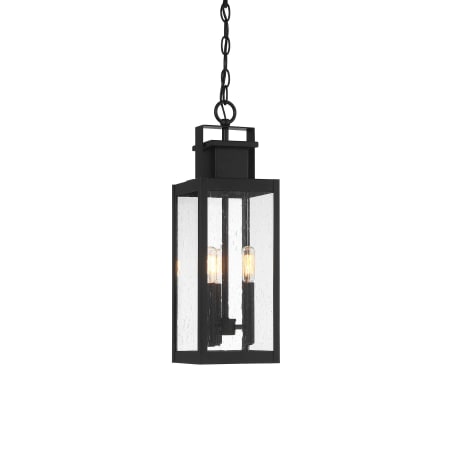 Savoy House Ascott 3 Light 7" Wide Outdoor Mini Pendant Matte Black