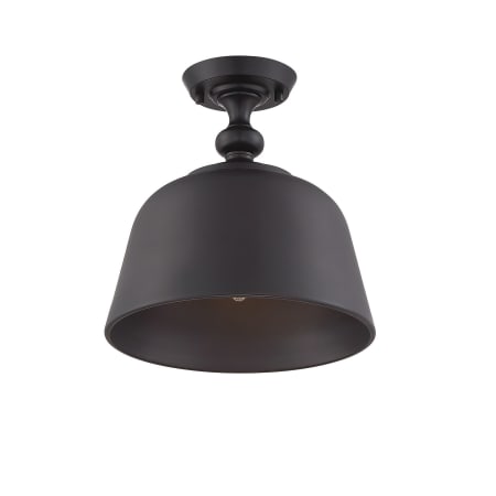 Savoy House Berg 12" Wide Semi-Flush Ceiling Fixture English Bronze
