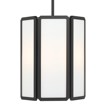 Savoy House Leeds 3 Light 12" Wide Pendant Matte Black