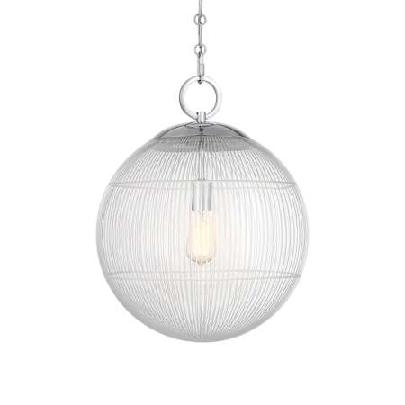 Savoy House Cabot 16" Wide Pendant Chrome