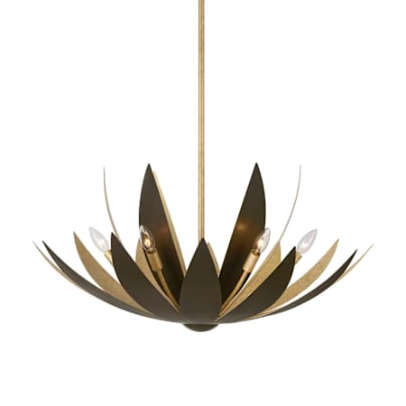 Savoy House Loto 6 Light 30" Wide Pendant Centura / Burnished Gold