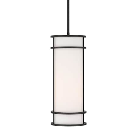 Savoy House Porter 8" Wide Mini Pendant Matte Black