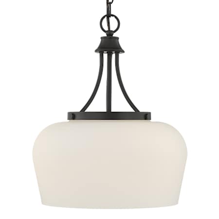 Savoy House Octave 3 Light 15" Wide Pendant Matte Black