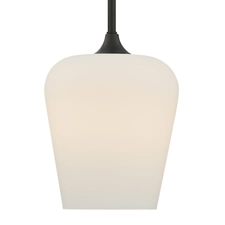 Savoy House Octave 8" Wide Mini Pendant Matte Black