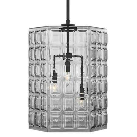 Savoy House Reddick 3 Light 16" Wide Pendant Matte Black