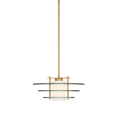 Savoy House Newell 20" Wide Pendant Warm Brass