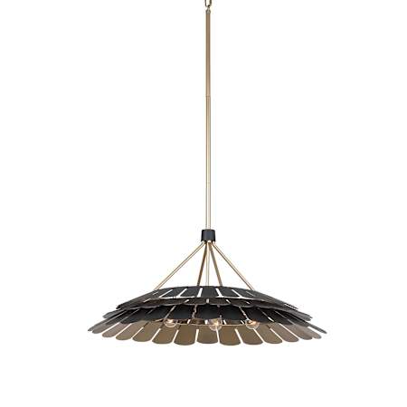 Savoy House Turaco 6 Light 30" Wide Pendant Midnight