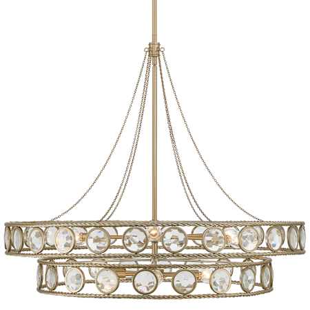Savoy House Cologne 12 Light 38" Wide Pendant Opulent Gold