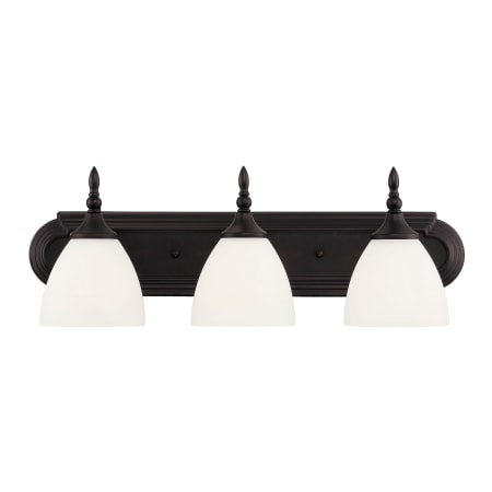 Savoy House Herndon 3 Light Bathroom Vanity Light English Bronze
