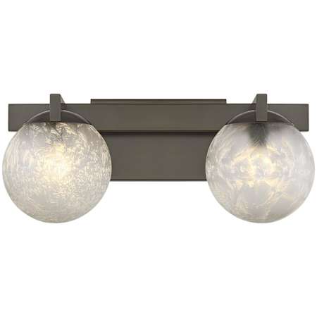 Savoy House Darien 2 Light 17" Wide Vanity Light Mediterranean Bronze