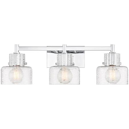 Savoy House Dover 3 Light 25" Wide Vanity Light Chrome