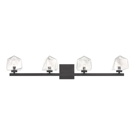 Savoy House Castello 4 Light 35" Wide LED Vanity Light Matte Black