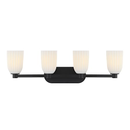 Savoy House Baldwin 4 Light 32" Wide Vanity Light Matte Black