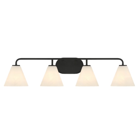 Savoy House Blair 4 Light 35" Wide Vanity Light Matte Black