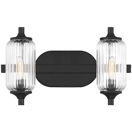 Savoy House Holton 2 Light 16" Wide Vanity Light Matte Black