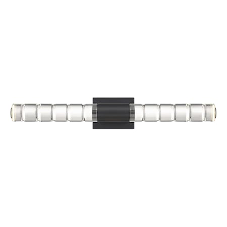 Savoy House Beale 28" Wide LED Bath Bar Black Lustre