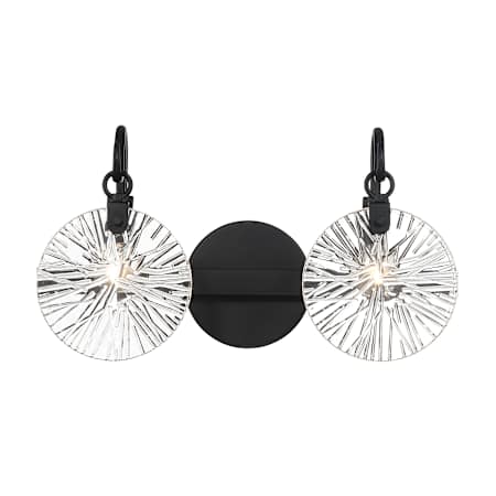 Savoy House Addison 2 Light 16" Wide Vanity Light Matte Black