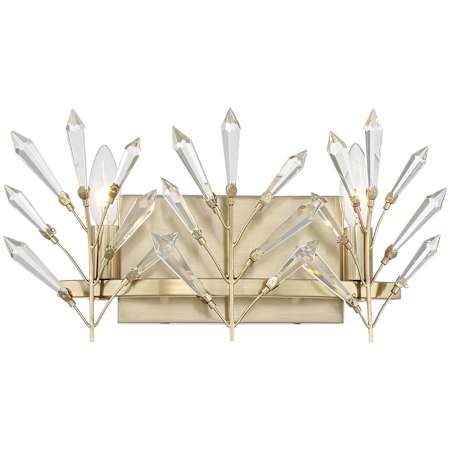 Savoy House Orianna 2 Light 15" Wide Vanity Light Noble Brass