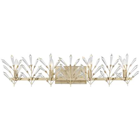 Savoy House Orianna 4 Light 33" Wide Vanity Light Noble Brass