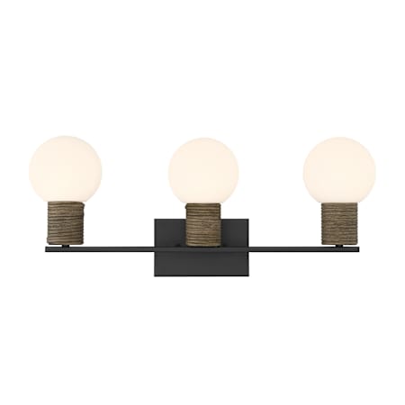 Savoy House Jarrell 3 Light 24" Wide Vanity Light Matte Black