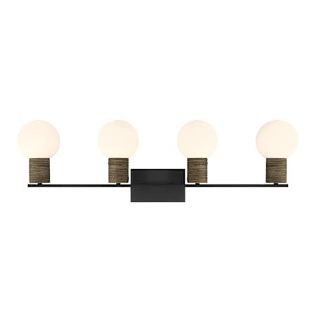 Savoy House Jarrell 4 Light 34" Wide Vanity Light Matte Black